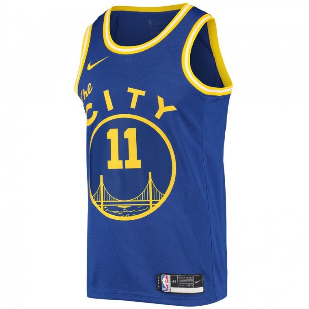 Men's Golden State Warriors Klay Thompson #11 Royal Hardwood Classics 2020/21 Swingman Jersey- Classic Edition-Pro Kit Vault | Brand New 26/27 Sports Jerseys